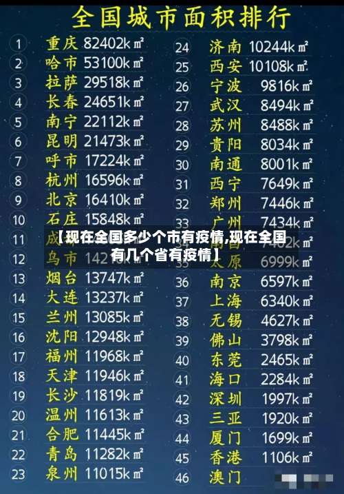 【现在全国多少个市有疫情,现在全国有几个省有疫情】-第2张图片