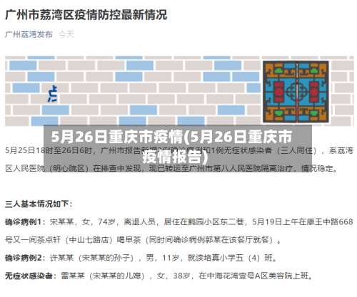 5月26日重庆市疫情(5月26日重庆市疫情报告)-第1张图片