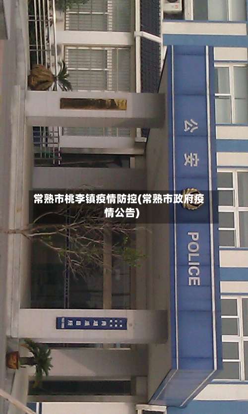 常熟市桃李镇疫情防控(常熟市政府疫情公告)-第2张图片