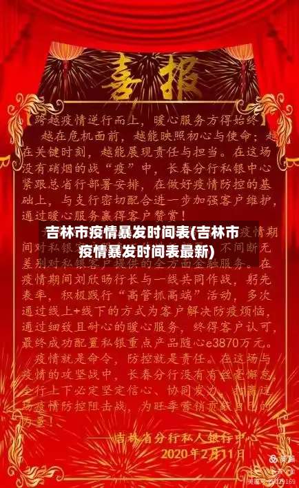 吉林市疫情暴发时间表(吉林市疫情暴发时间表最新)-第1张图片