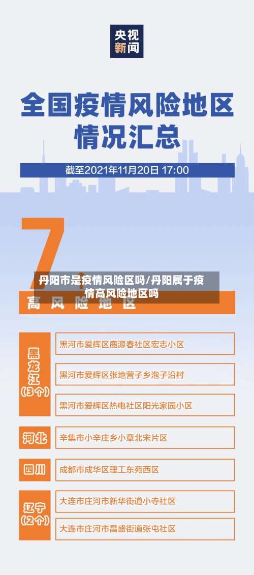 丹阳市是疫情风险区吗/丹阳属于疫情高风险地区吗-第2张图片