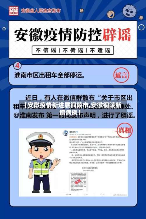 【安徽疫情新进展铜陵市,安徽铜陵新增病例】-第1张图片