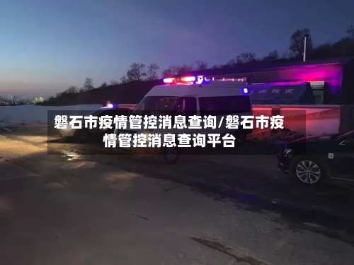磐石市疫情管控消息查询/磐石市疫情管控消息查询平台-第1张图片