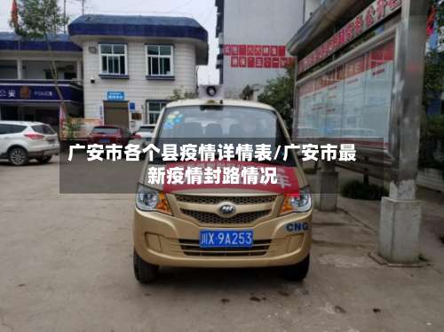 广安市各个县疫情详情表/广安市最新疫情封路情况-第1张图片