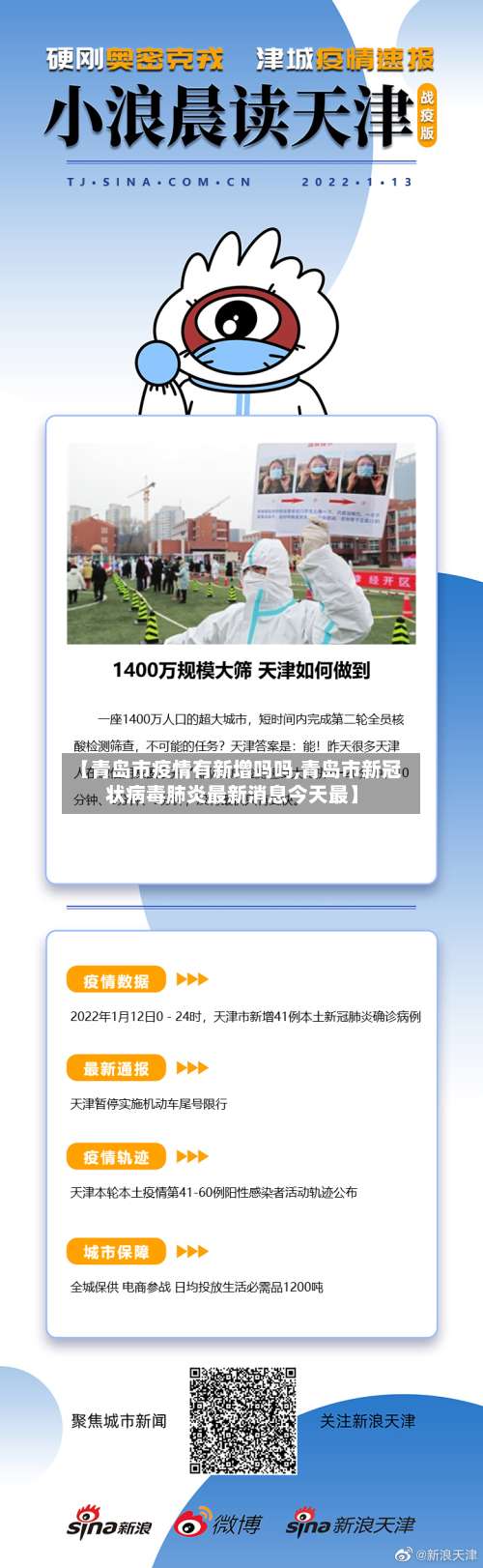 【青岛市疫情有新增吗吗,青岛市新冠状病毒肺炎最新消息今天最】-第1张图片