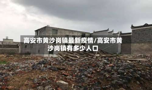 高安市黄沙岗镇最新疫情/高安市黄沙岗镇有多少人口-第1张图片