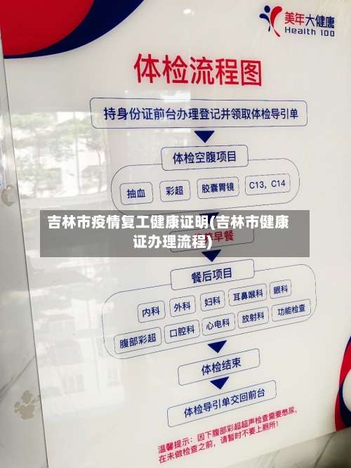 吉林市疫情复工健康证明(吉林市健康证办理流程)-第1张图片