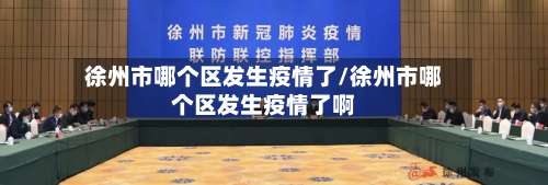 徐州市哪个区发生疫情了/徐州市哪个区发生疫情了啊-第1张图片