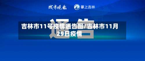 吉林市11号疫情通告图/吉林市11月29日疫情-第2张图片